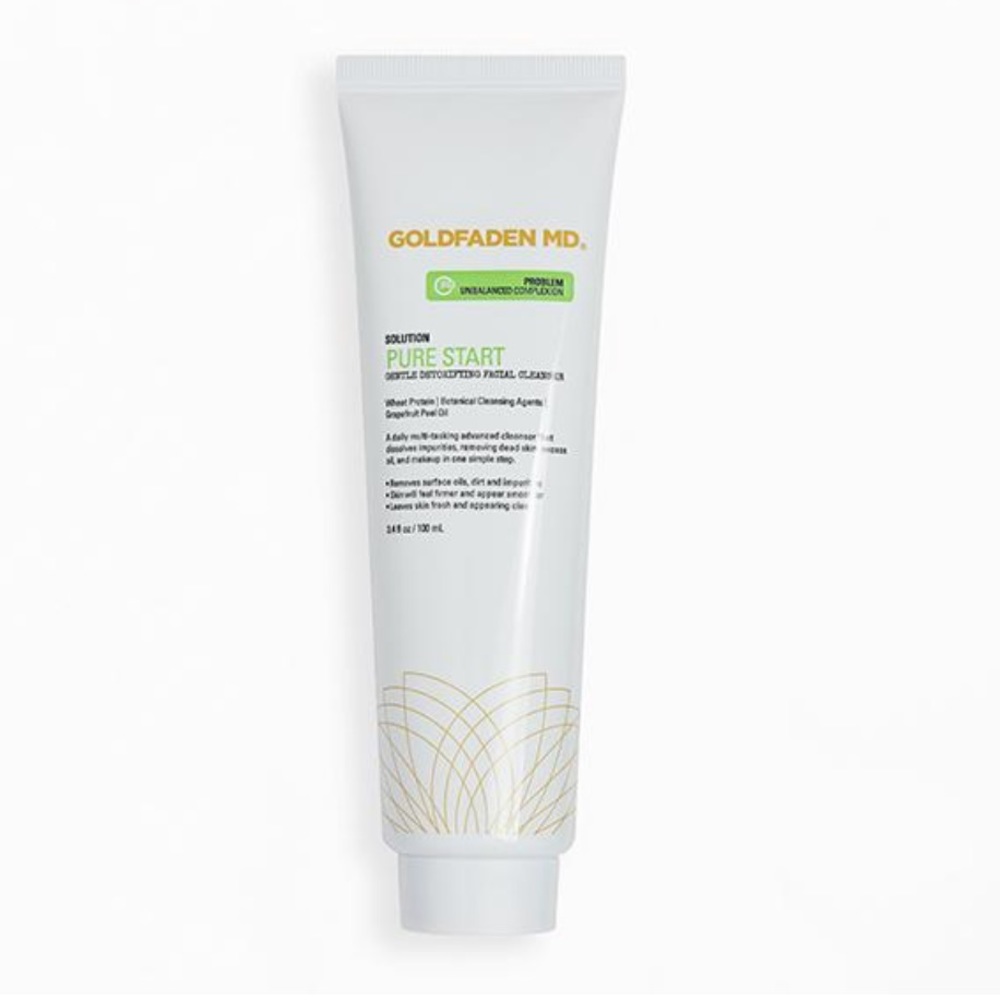 NEW Goldfaden MD Pure Start Gentle Detoxifying Facial Cleanser Face Wash 100 mL